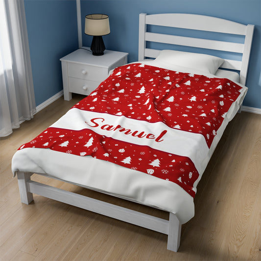 Personalized Christmas Blanket - Winter Dream