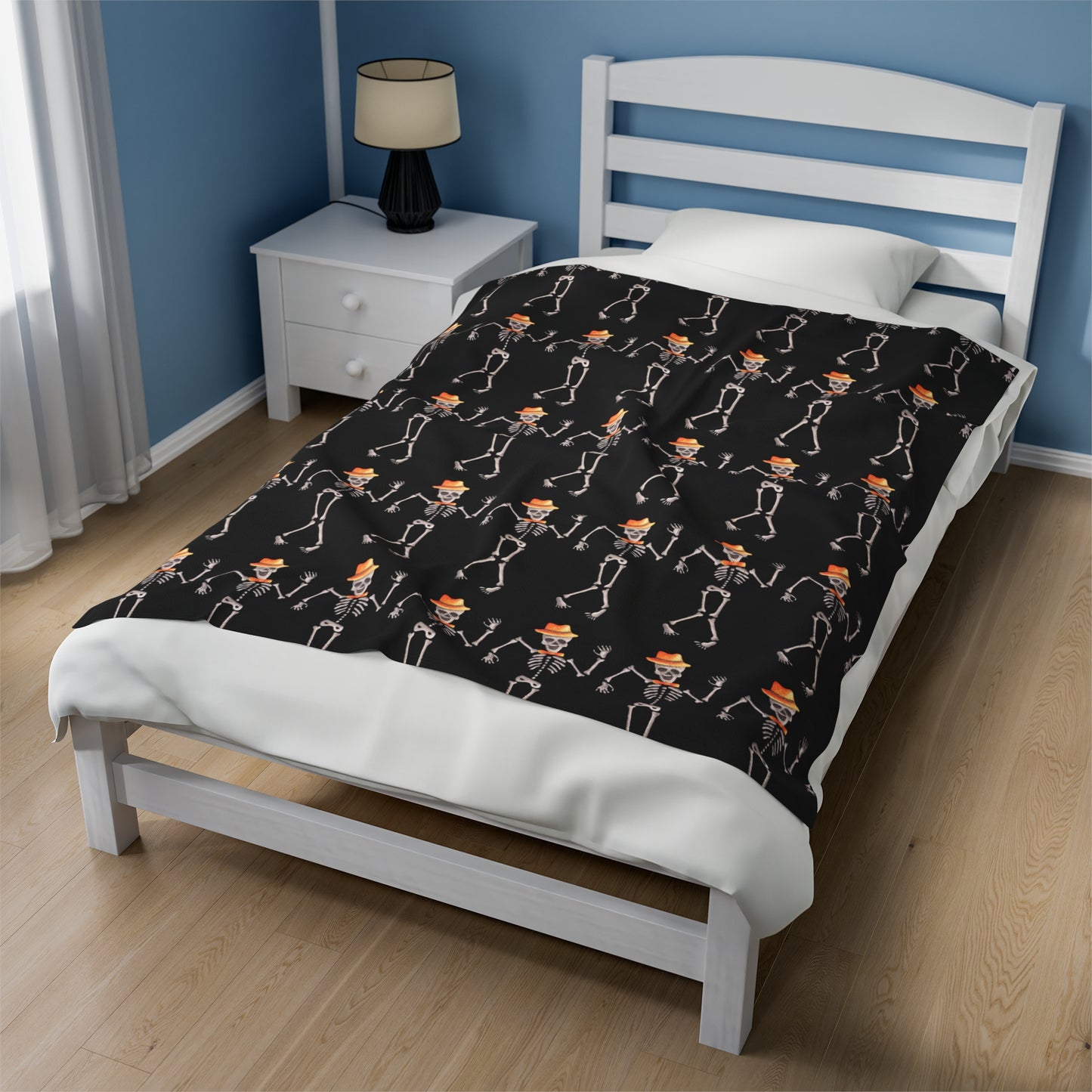 Halloween Blanket - Dancing Skeleton