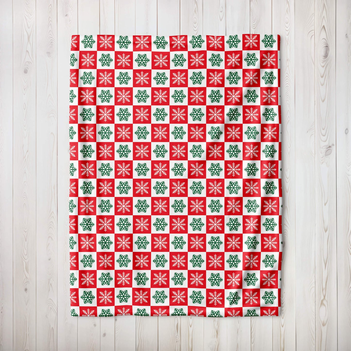 Christmas Blanket - Wonderful Snowflakes