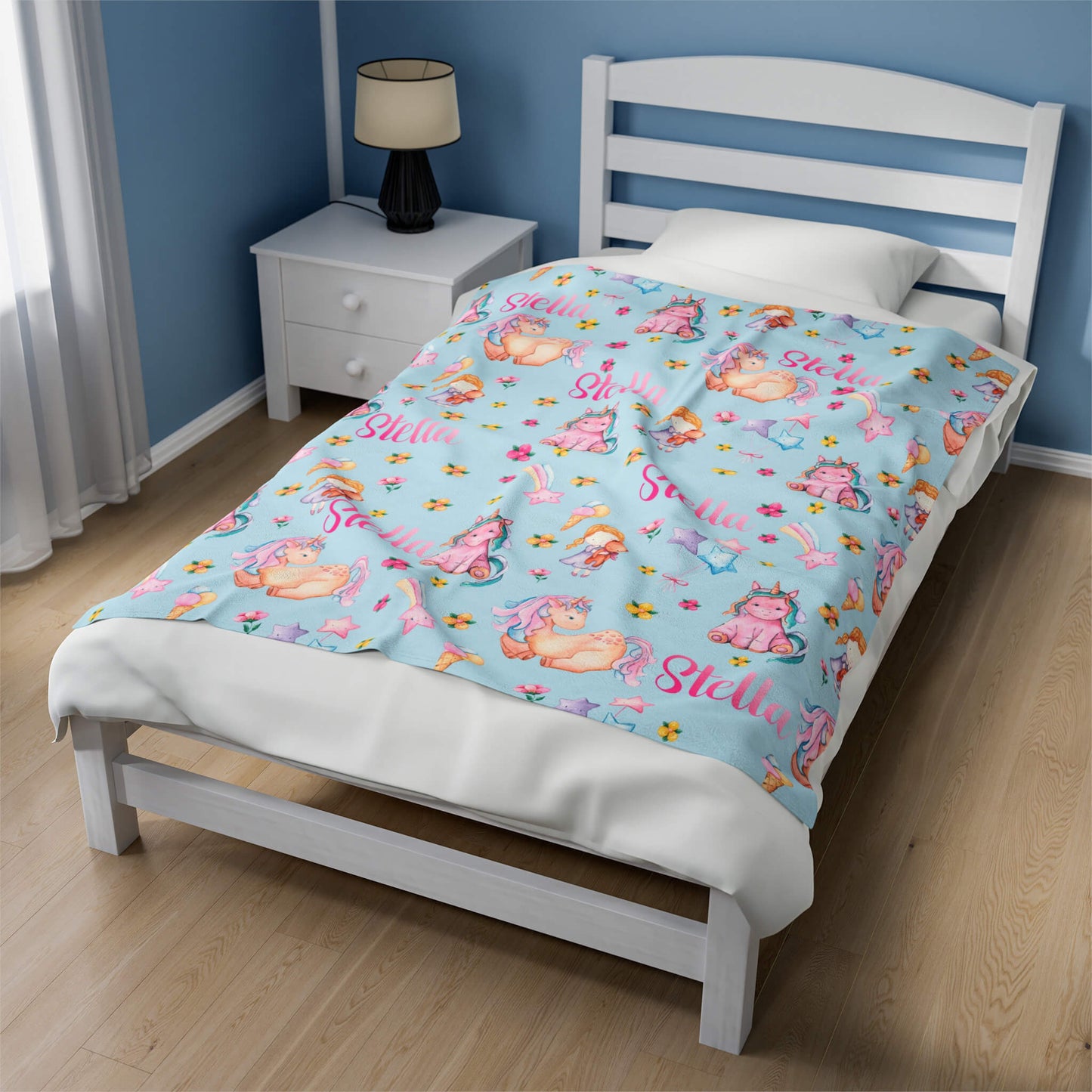 Personalized Baby Blanket - Little Unicorn