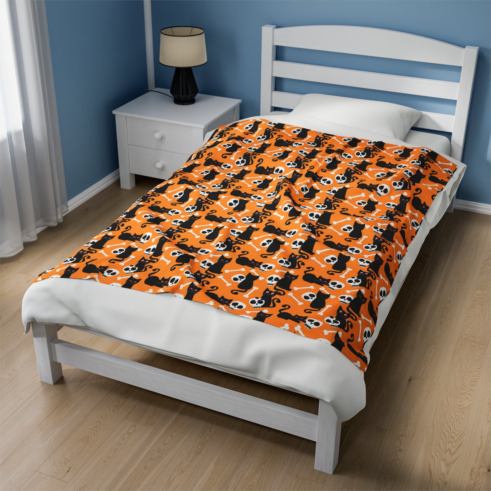 Halloween Blanket - Black Cats