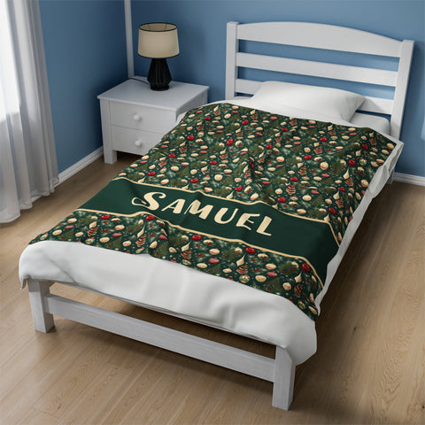 Personalized Christmas Blanket - New Year Mood