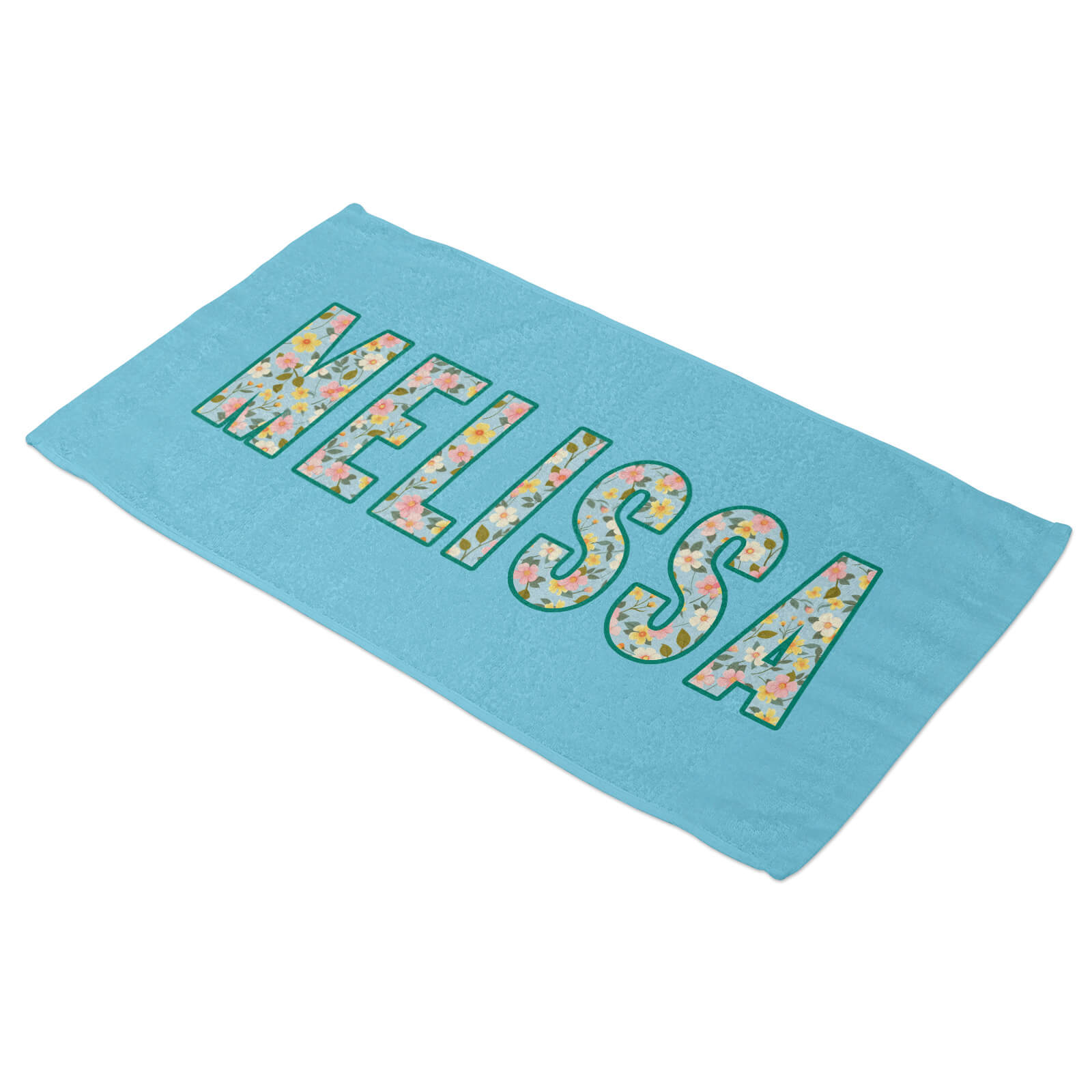 Personalized Beach Towel - Spring Mood