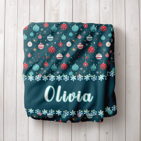 Personalized Christmas Blanket - Christmas Decorations