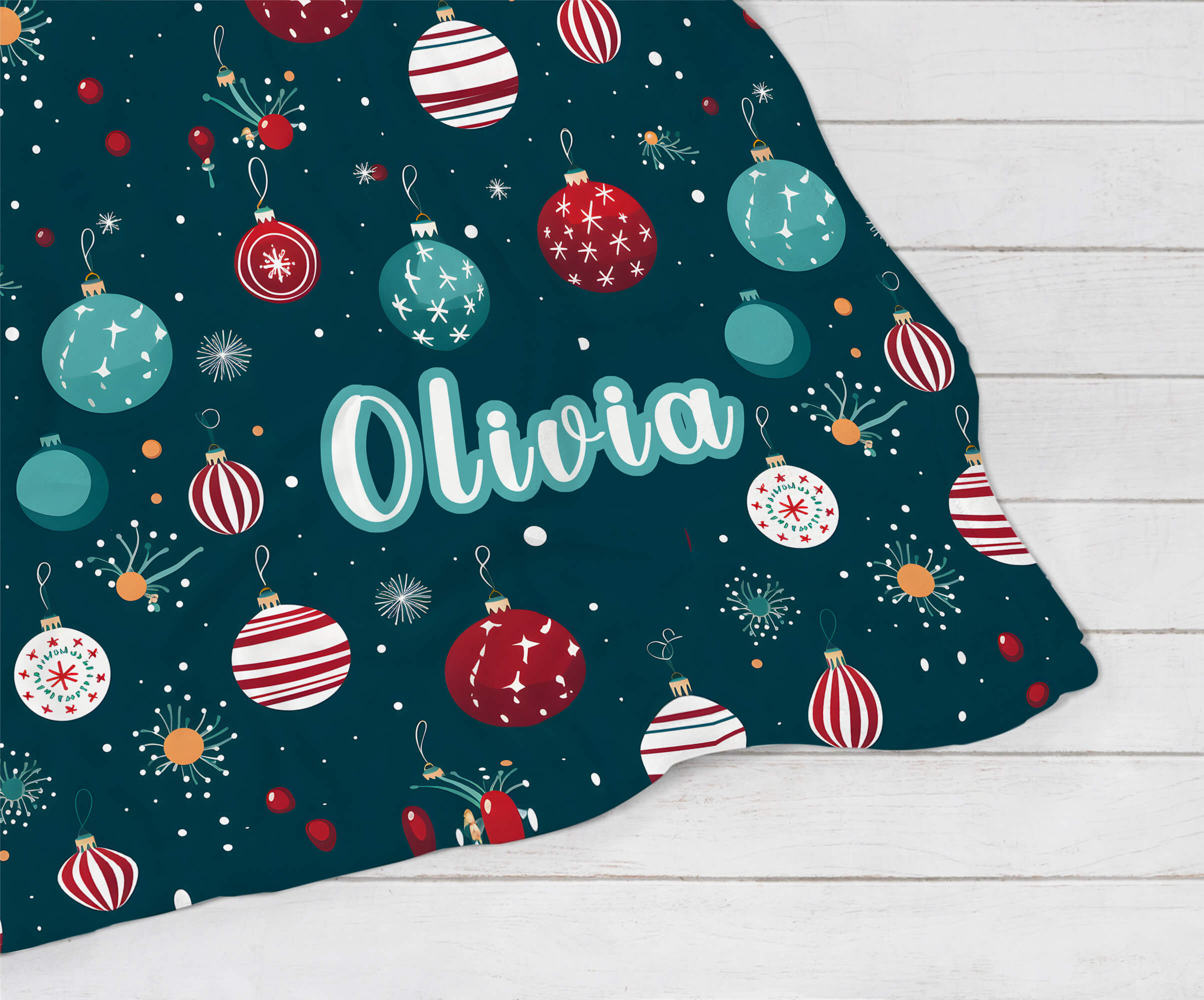 Personalized Christmas Blanket - Christmas Decorations