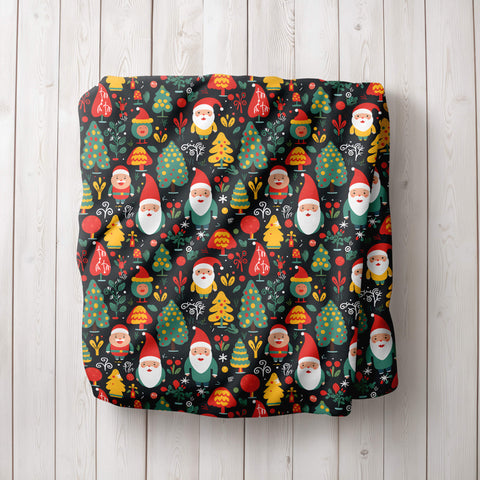 Christmas Blanket - Gnomes