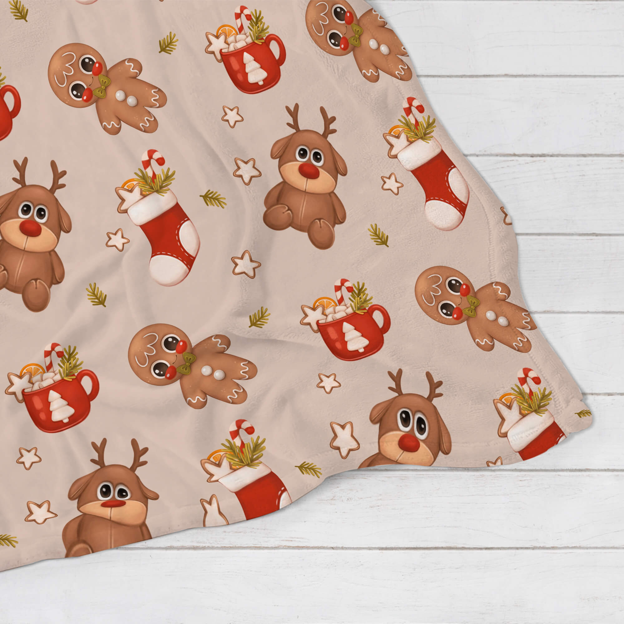 Christmas Blanket - Little Reindeer