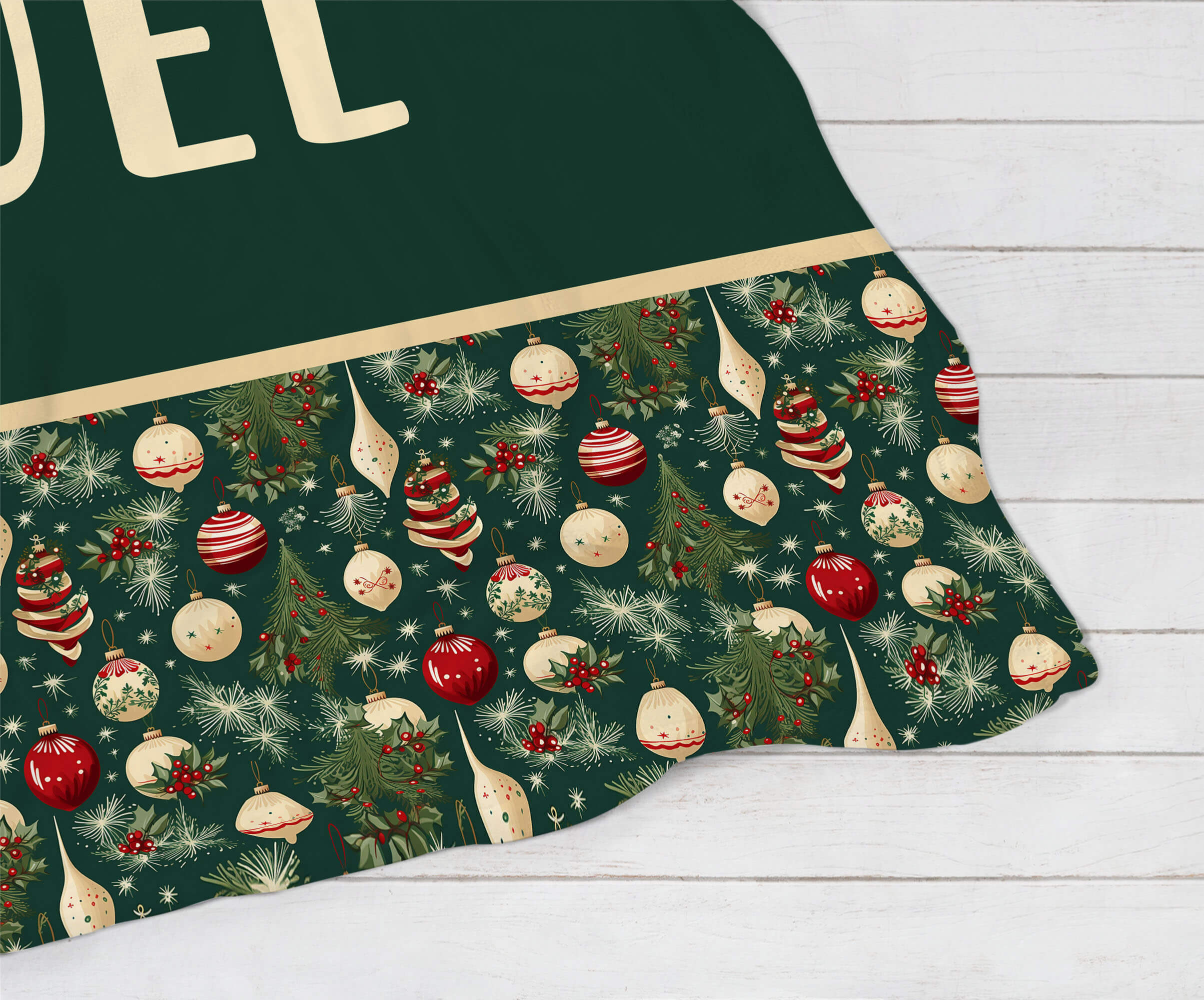 Personalized Christmas Blanket - New Year Mood