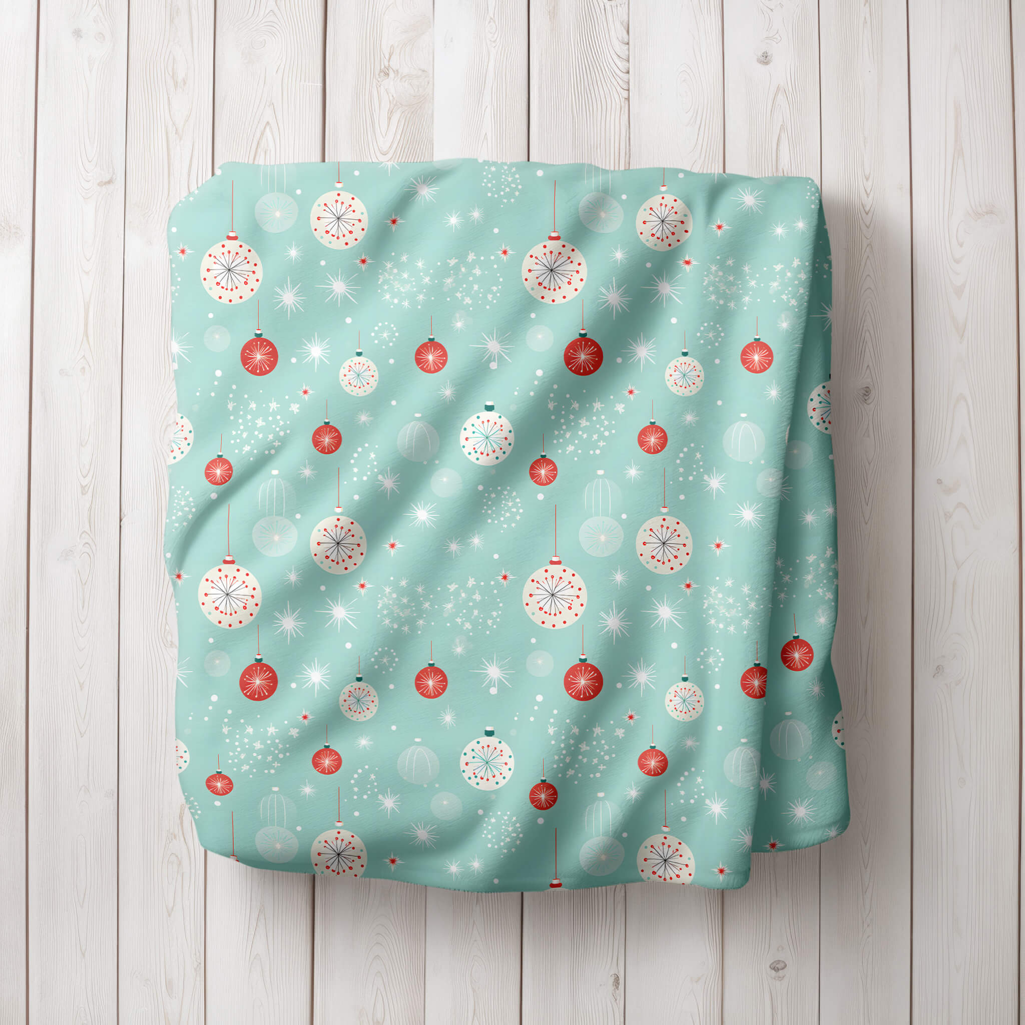 Christmas Blanket - Snowy Charm