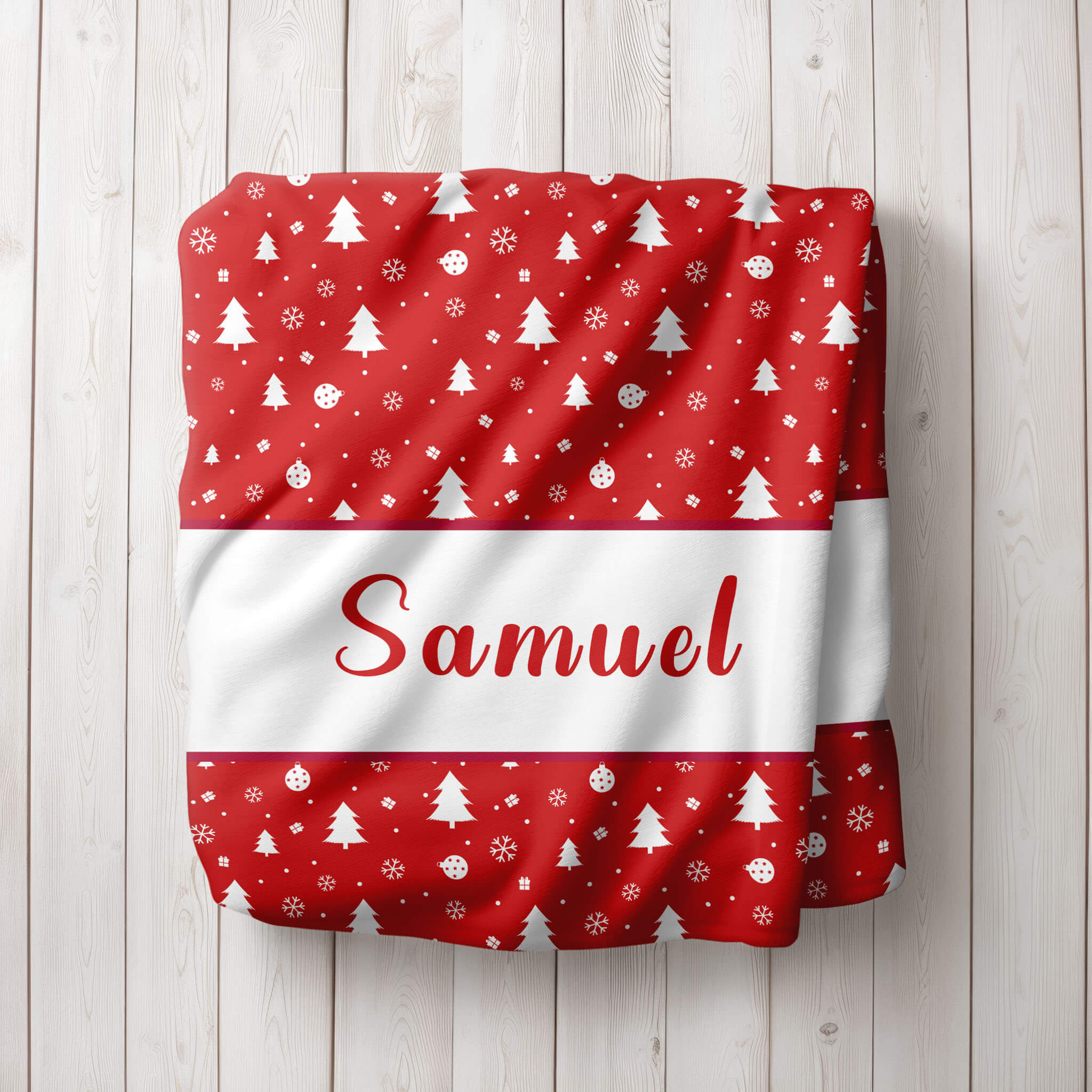 Personalized Christmas Blanket - Winter Dream