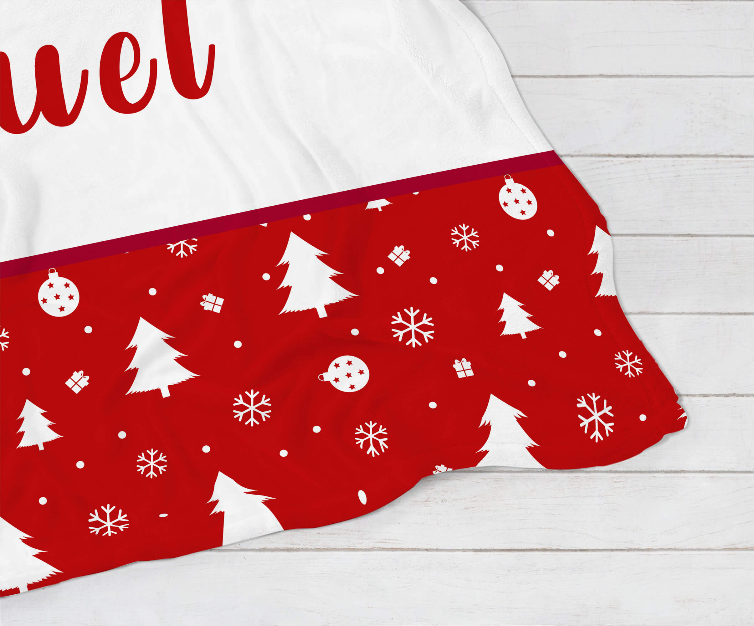 Personalized Christmas Blanket - Winter Dream