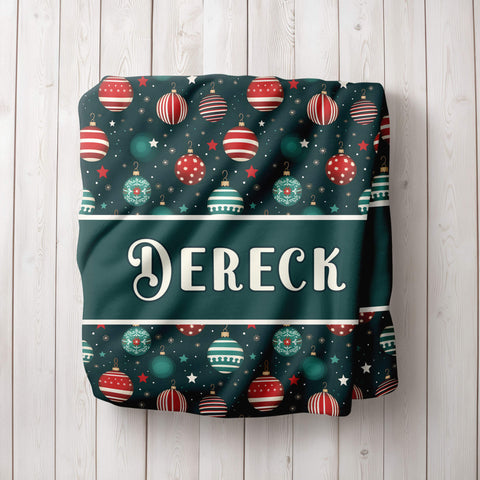 Personalized Christmas Blanket - Winter Wonderland