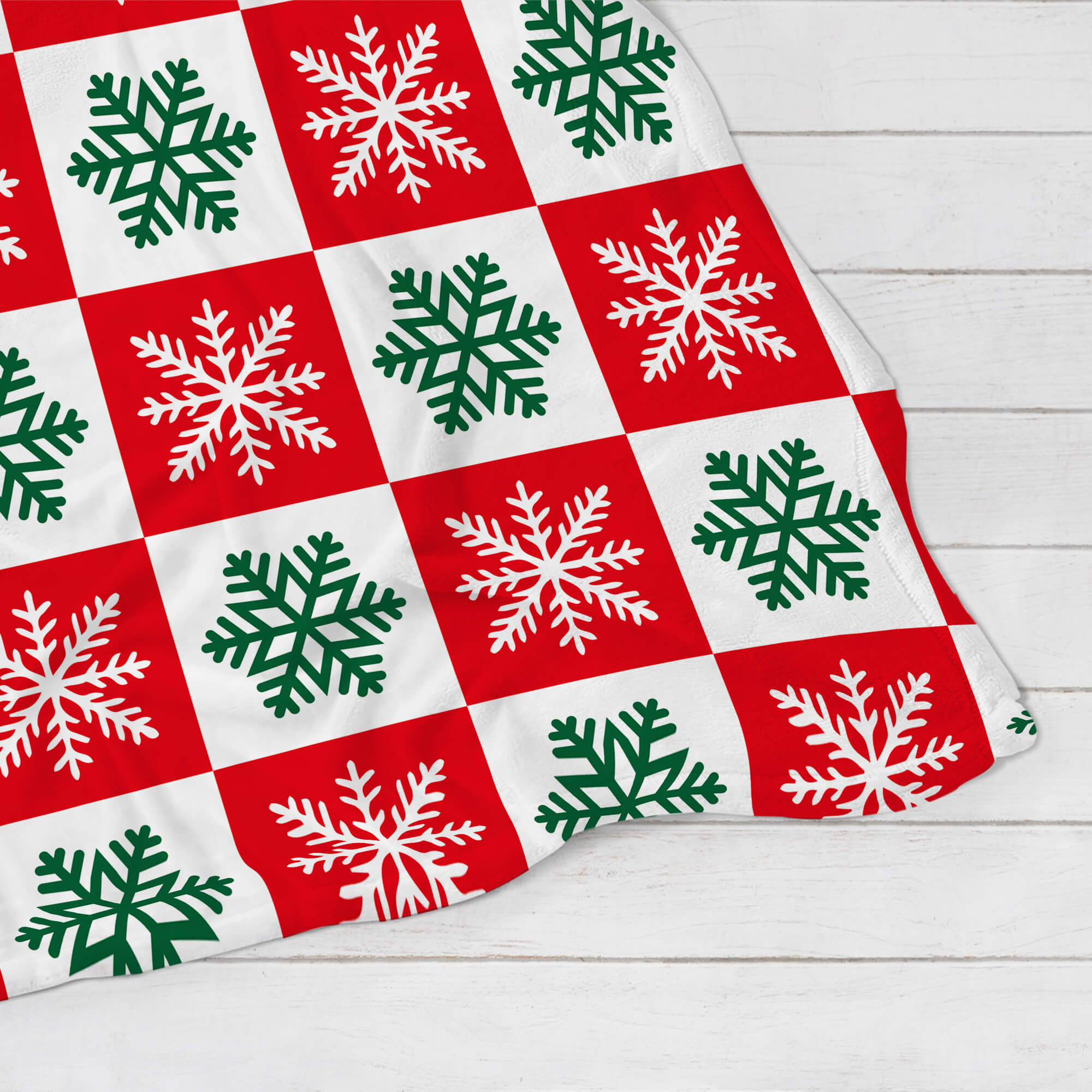 Christmas Blanket - Wonderful Snowflakes