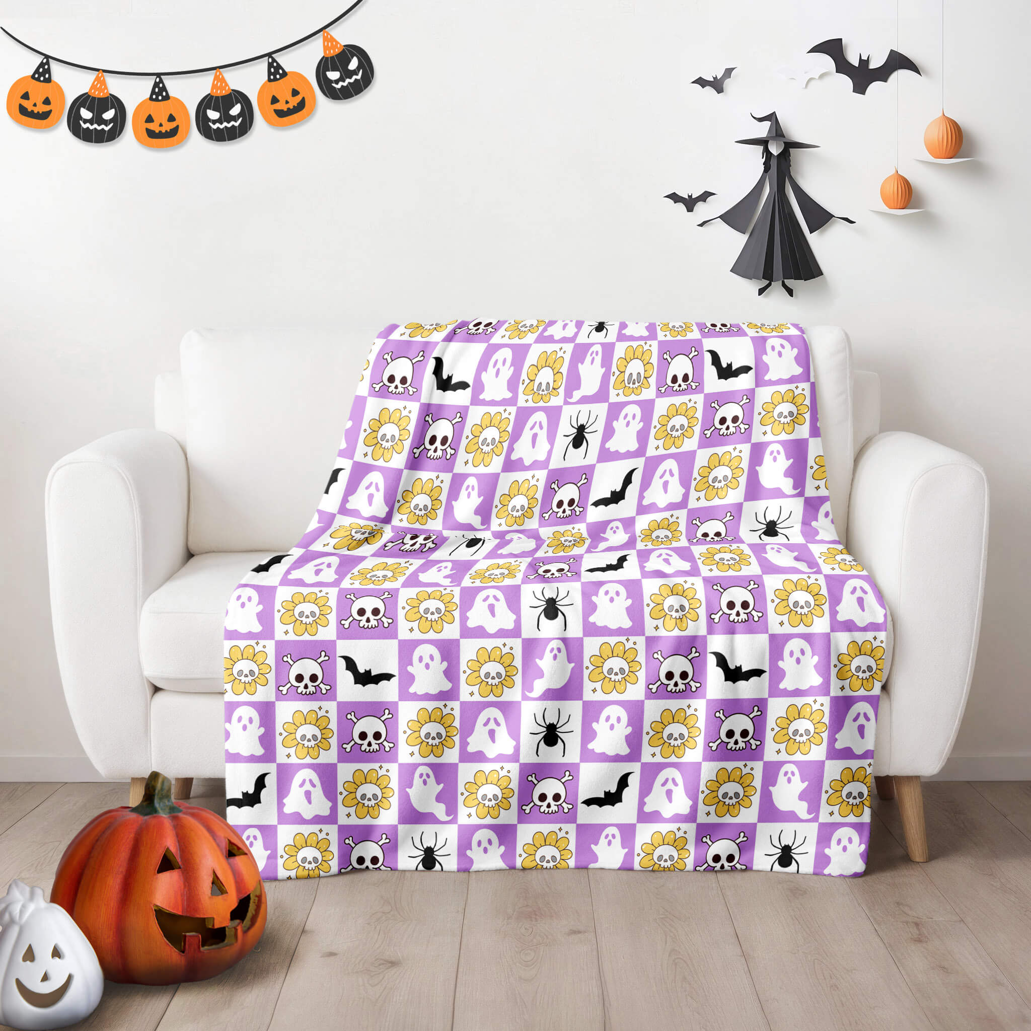 Halloween Blanket - Creepy Charm