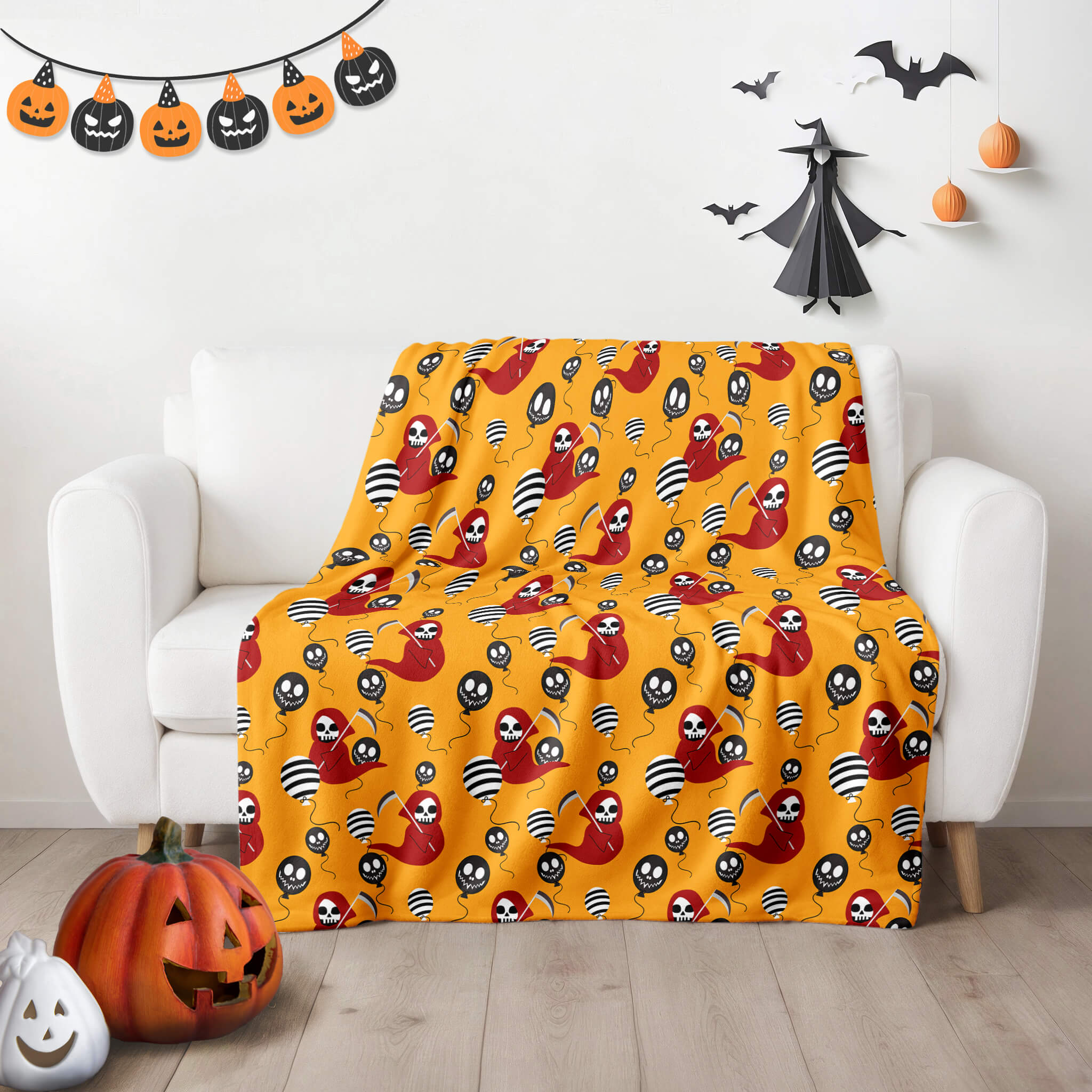 Halloween Blanket - Death Angel