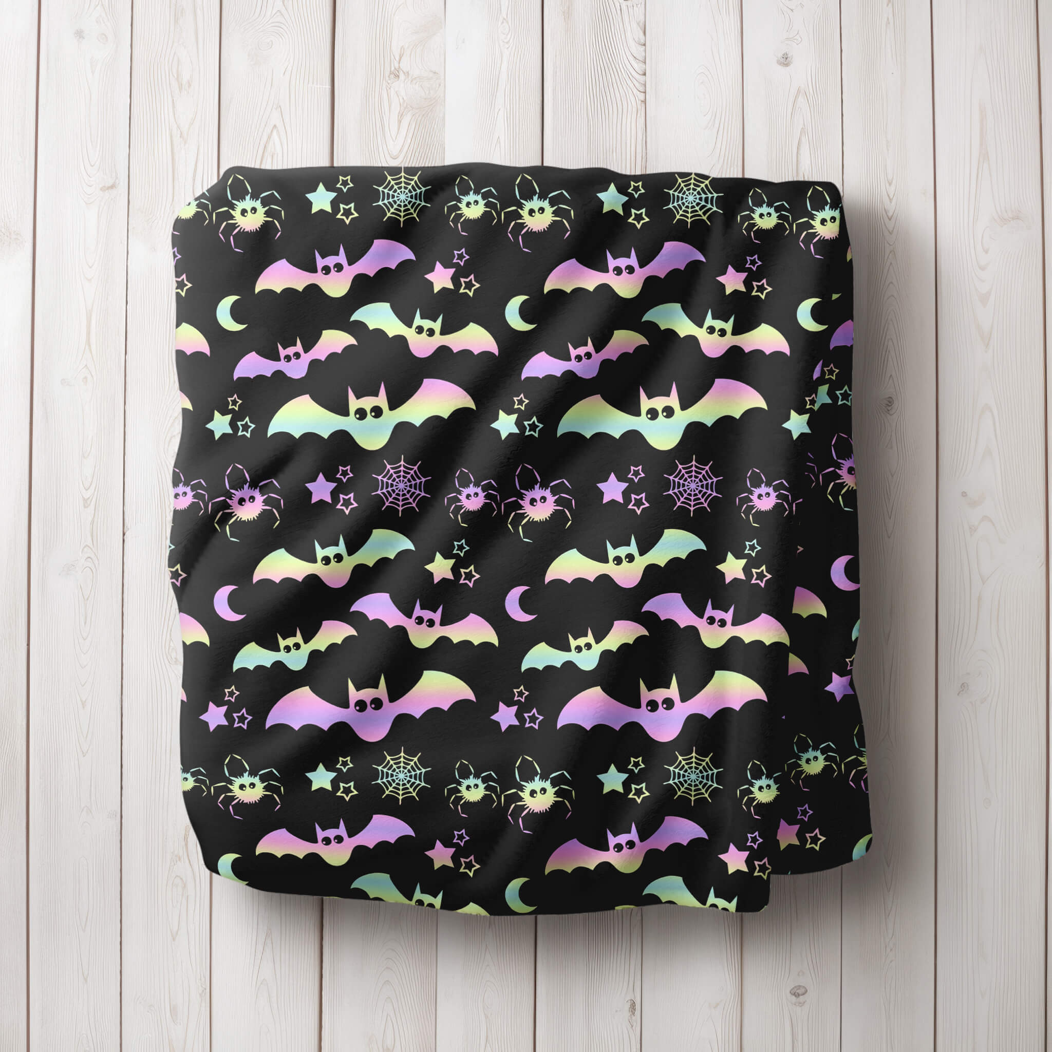 Halloween Blanket - Fantastic Bats