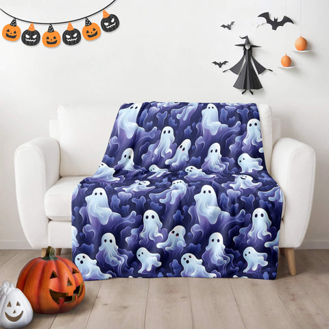 Halloween Blanket - Ghosts 2