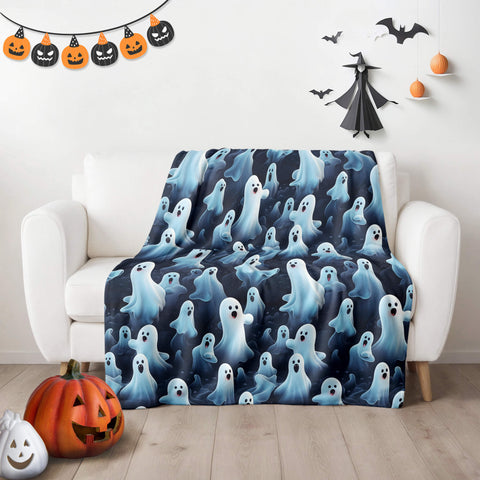 Halloween Blanket - Ghosts