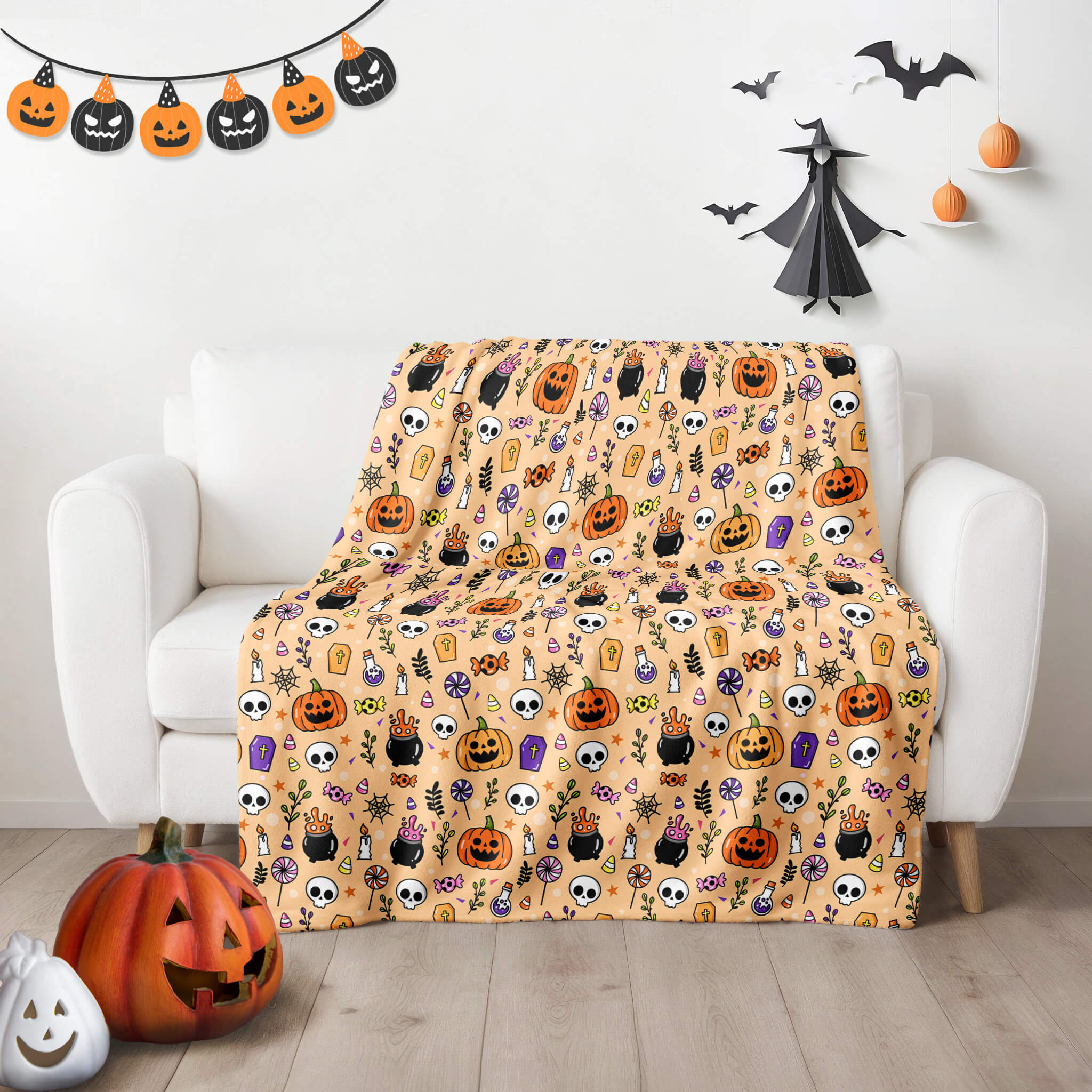 Halloween Blanket - Spooky Mood