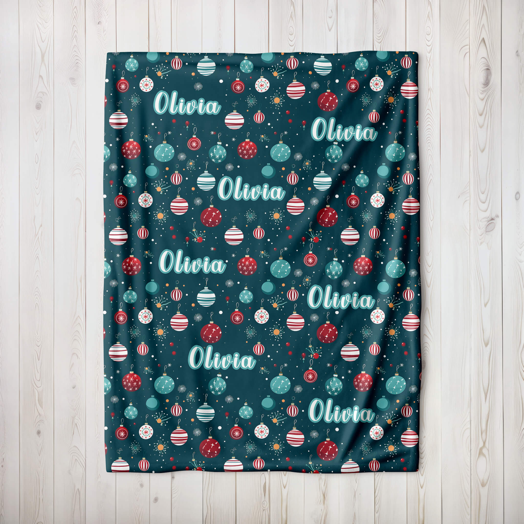 Personalized Christmas Blanket - Christmas Decorations