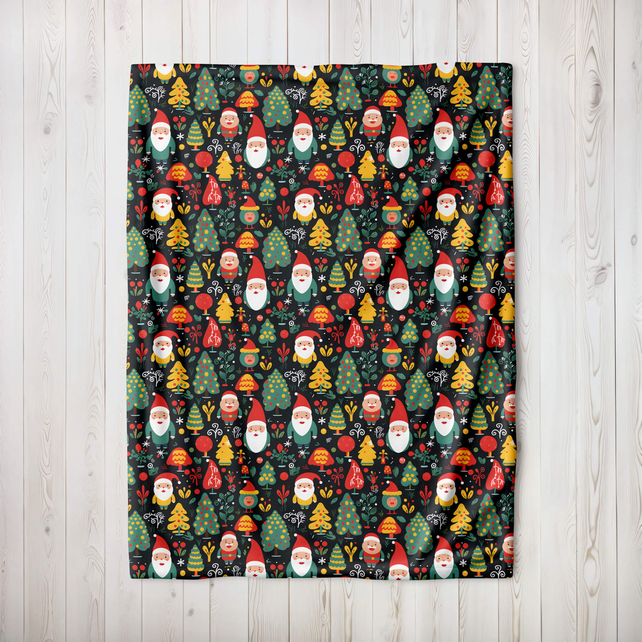 Christmas Blanket - Gnomes