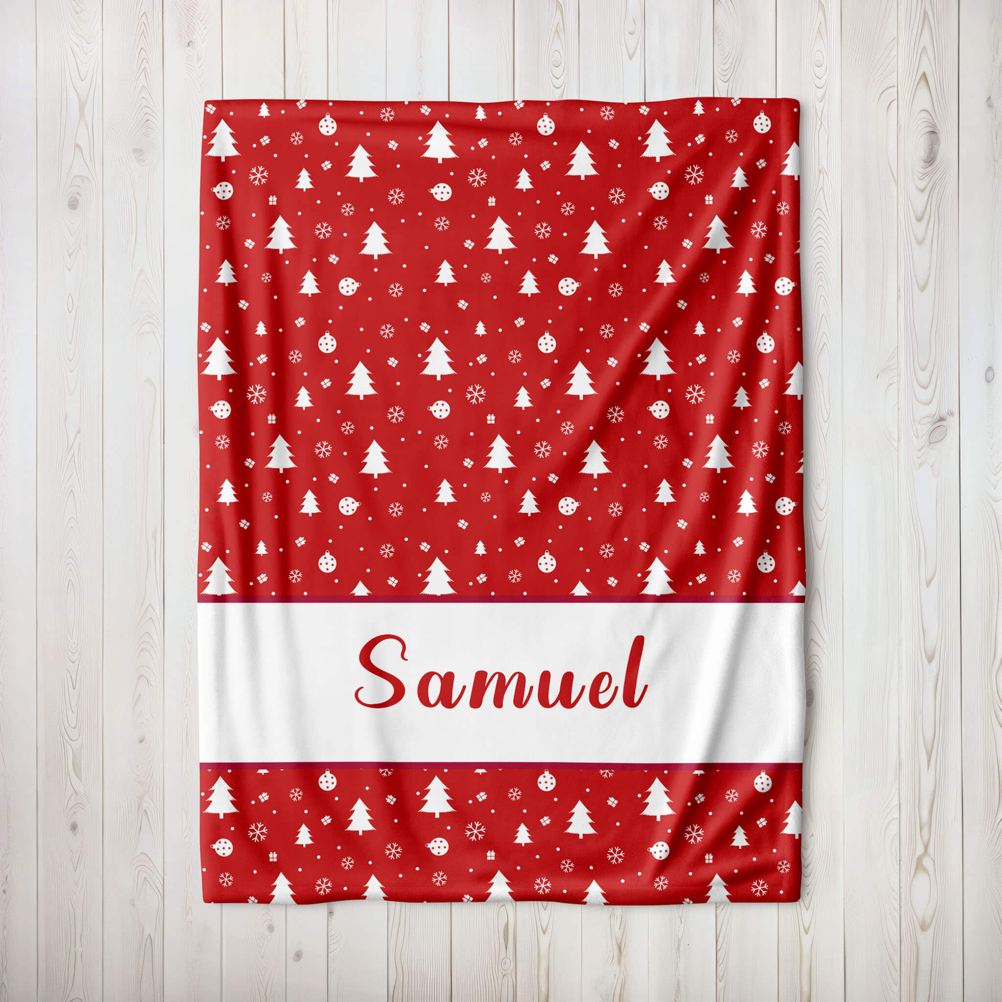 Personalized Christmas Blanket - Winter Dream