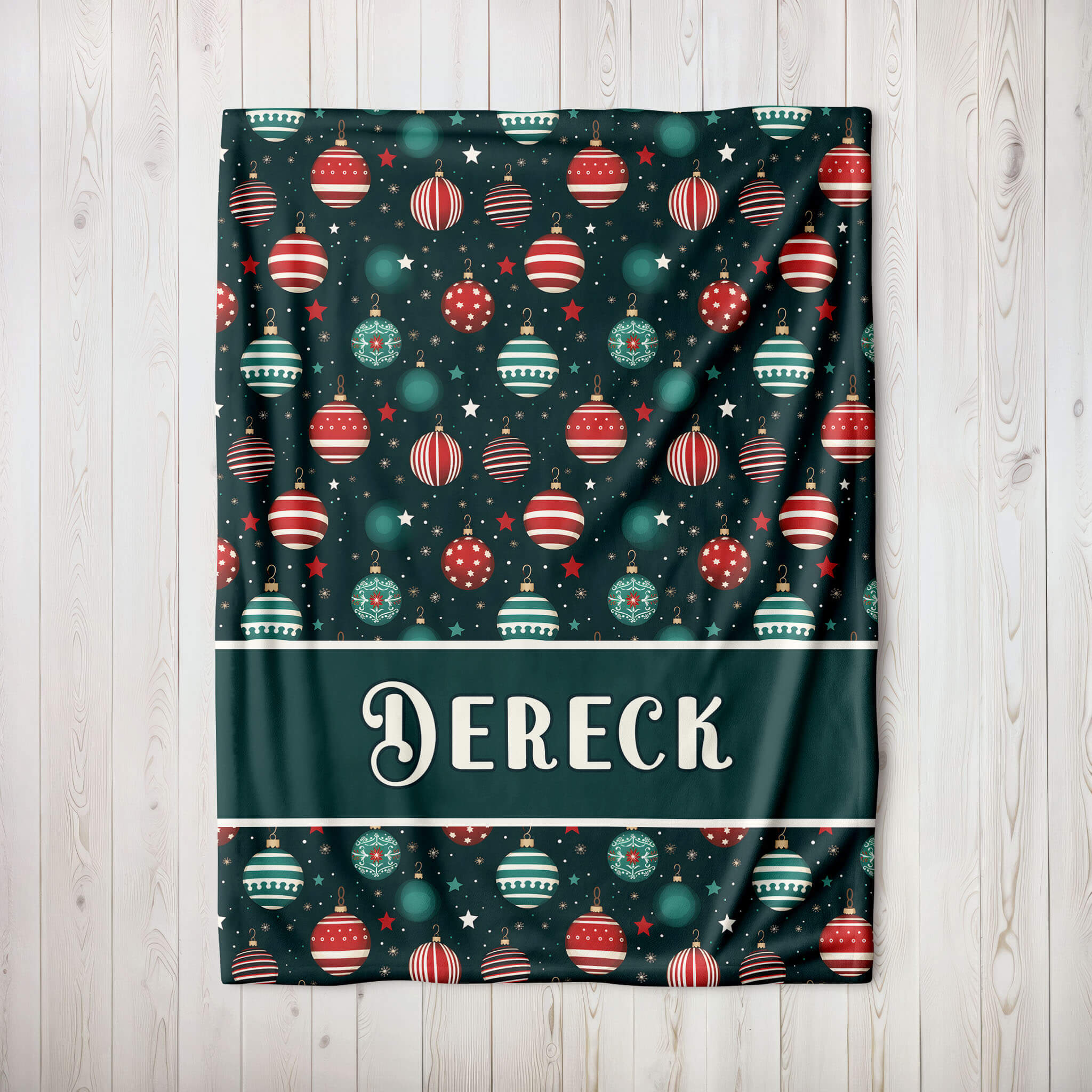 Personalized Christmas Blanket - Winter Wonderland