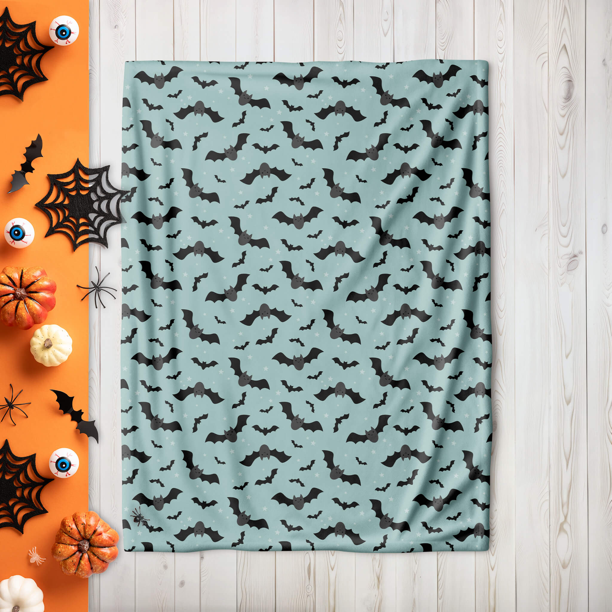 Halloween Blanket - Bats