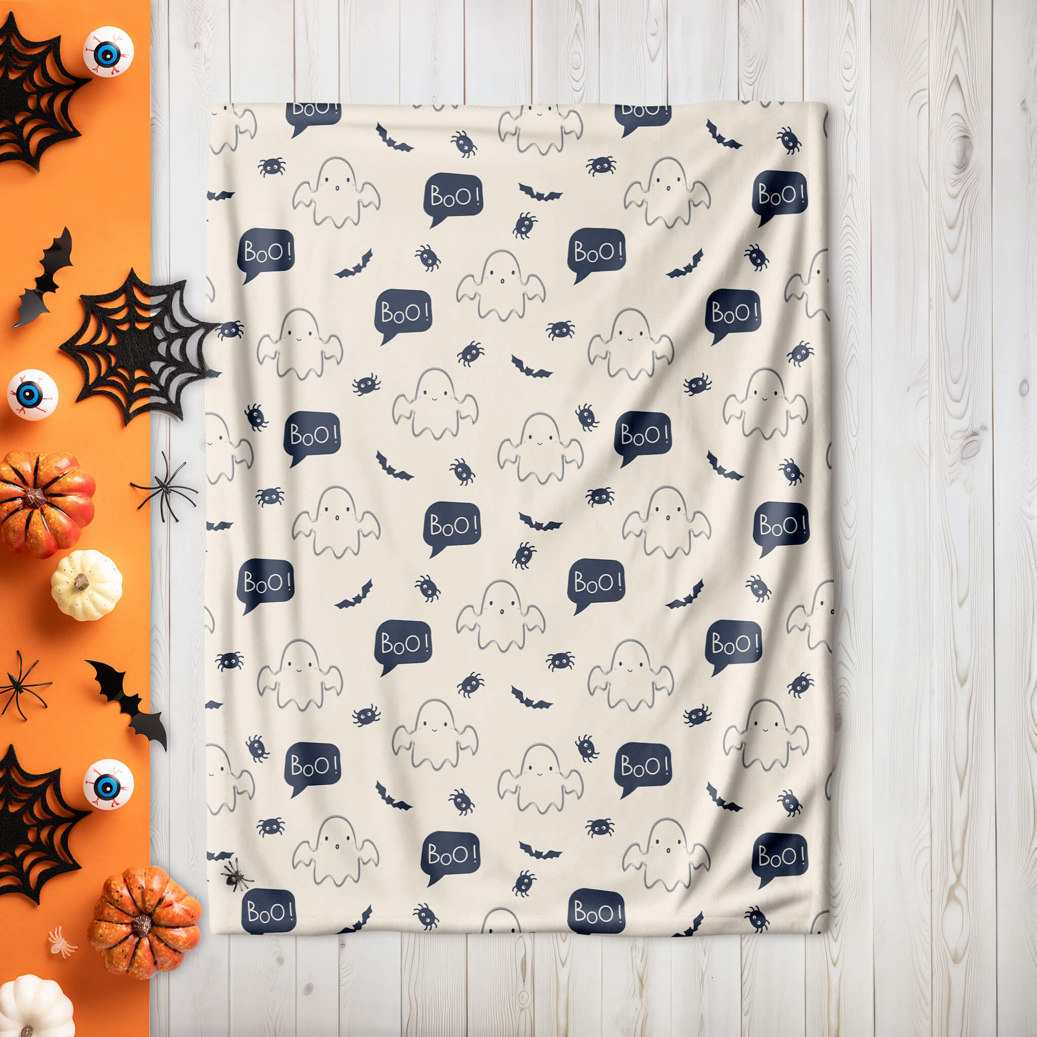 Halloween Blanket - Cute Ghost