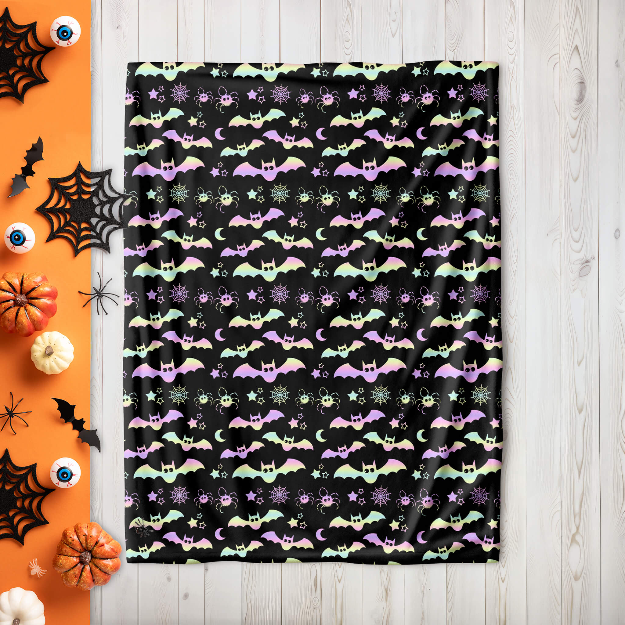 Halloween Blanket - Fantastic Bats