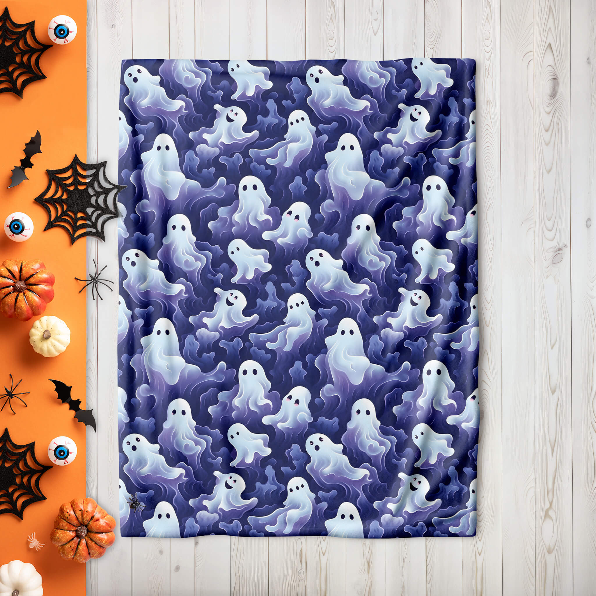 Halloween Blanket - Ghosts 2