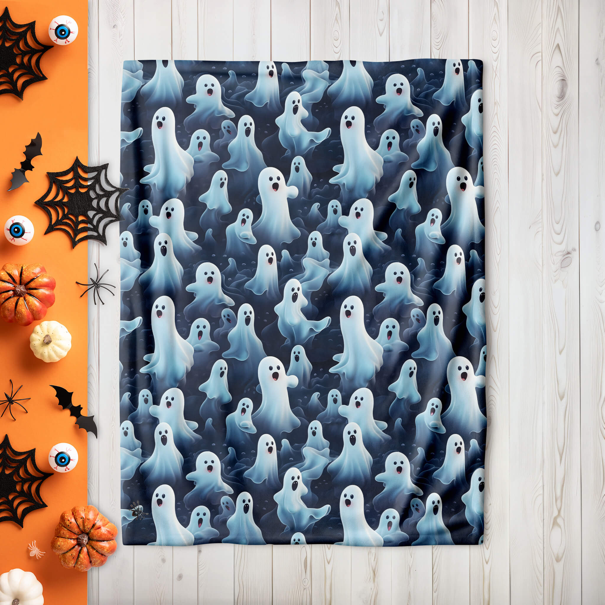 Halloween Blanket - Ghosts