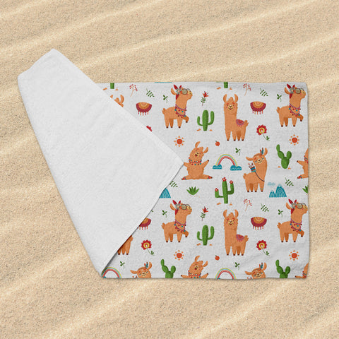 Beach Towel - Like a Llama