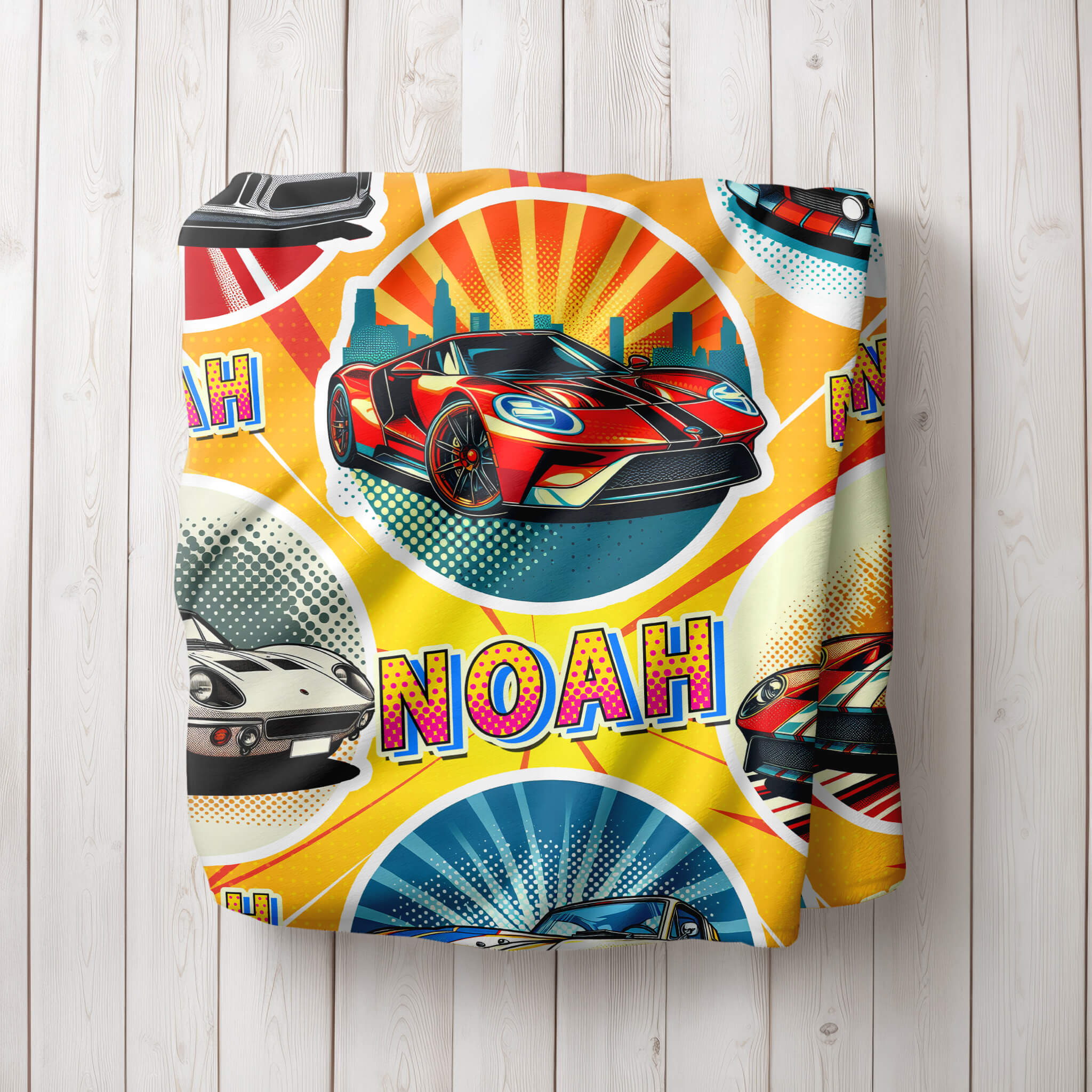 Personalized Blanket - Sport Cars