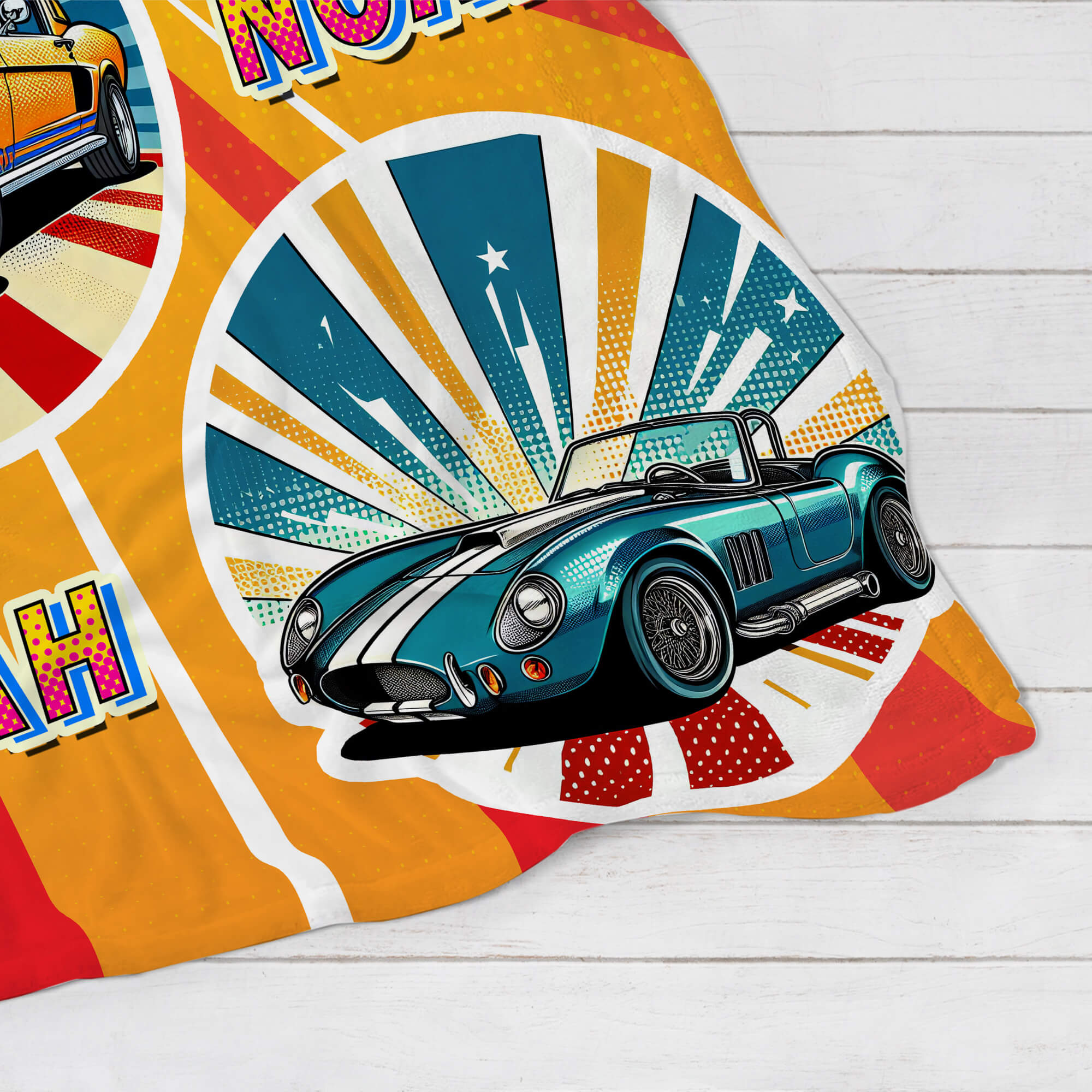 Personalized Blanket - Sport Cars